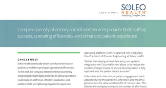 Specialty infusion pharmacy finds staffing success with the right technology