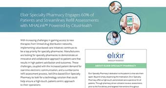 Ohio-based specialty pharmacy streamlined refill assessments and increased patient engagement