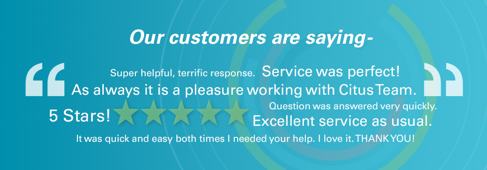 CitusHealth Customer Quotes